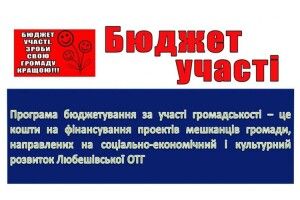 Від любешівців чекають цікавих проектів