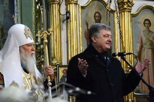 Петро Порошенко: «В Україні церква має бути відокремлена від держави, особливо від іноземної» (Фото, відео)
