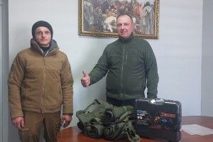 Житель волинської громади передав на фронт вартісні речі