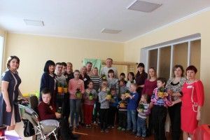 Естафету добра передали маневиччанам