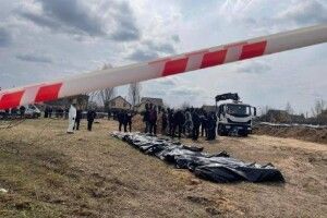 У братській могилі біля церкви у Бучі були поховані орієнтовно 67 осіб - Венедіктова 