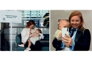 Заступниця міністра демонстративно погодувала дитину груддю в міністерстві