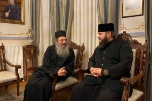Делегація Православної церкви України відвідала гору Афон