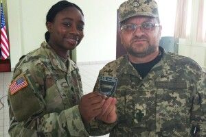 Капелан 14 бригади проходить навчання на Яворівському полігоні