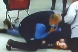 З'явилися судоми і зупинилося серце: охоронці «АТБ» врятували життя дівчині (Відео) 