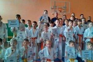 Змагалися юні каратисти