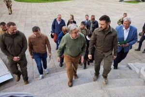 Генсек ООН зустрівся з Зеленським у Києві