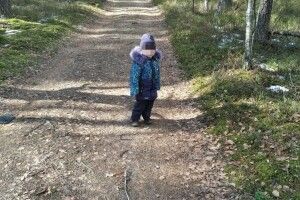 Дворічний хлопчик дременув з дому й зайшов у ліс на 2 км (Фото, відео)