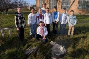 На Волині приготування кулешу подружило жителів сільської громади із переселенцями (Фото)