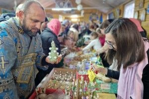У Луцьку маленькі парафіяни приймали участь у благодійному ярмарку