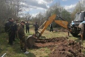 На Волині представники українсько-польської експедиції знайшли людські останки часів Другої світової війни (Фото)