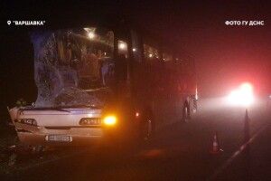 У ДТП на трасі &laquo;Київ-Ковель&raquo; потрапив автобус із дітьми, водій загинув