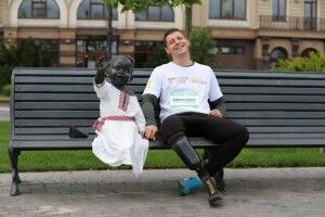 Нескорений атовець взяв участь у 28-му благодійному забігу під каштанами