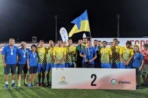 Волинянин — у складі команди-срібного призера Паралімпійського чемпіонату світу з футболу