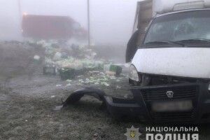 На Волині зіткнулись три автомобілі (фото)