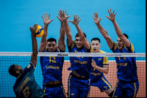 Першу партію з волейболу Україна виграла у потужної збірної Бразилії з рахунком – 38:36! (Відео)