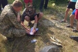 Браконьєри не встигли поласувати рибкою
