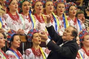 Напередодні Водохреща у Рівному колядуватиме хор імені Верьовки