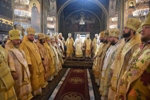 Єпископ Матфей взяв участь у святкуванні 23-ї річниці інтронізації Патріарха Філарета