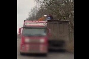 На Волині водій вантажівки «заробив» подвійний штраф за зайві тонни