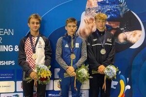 Українці вибороли три медалі на юнацькому чемпіонаті Європи зі стрибків у воду
