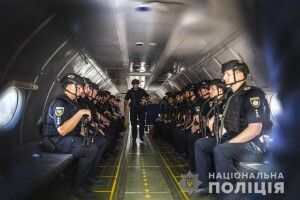 У Нацполіції вперше на чергування заступили групи зведених загонів авіапідтримки 
