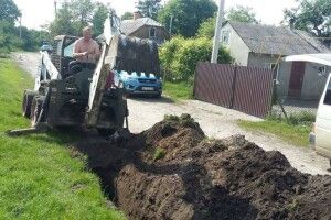 У Зимненській ОТГ замінюють водопровід