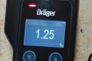 У Луцьку п'яний водій «забув», що позбавлений права керування