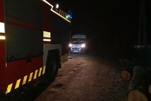 Вночі на Рівненщині горів будинок (Фото)