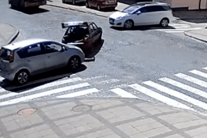 У Луцьку ДТП на перехресті – муніципальна варта (Відео)