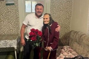 Мешканка села на Волині відзначила свій 95-й день народження
