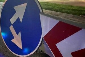28-річний водій з Рівненщини так напився, що дорожніх знаків вже не помічав (Фото)