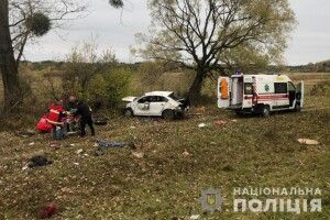 Біля Шацьких озер перекинулось авто, водій в реанімації