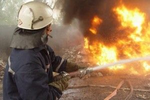 На Волині полум’я знищило 10 тонн кормів