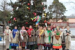 У Маневичах відбувся фестиваль колядок і щедрівок
