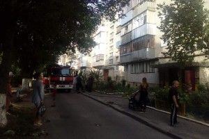 Подробиці: під час пожежі в Луцьку вогнеборці врятували двох дітей