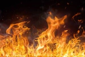 На Волині знову загорілася суха трава 