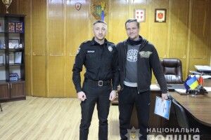 У Ковелі поліцейські відзначили чоловіка, який затримав зухвалого грабіжника