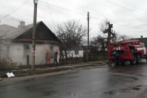 Житловий будинок горів на Рівненщині (Фото)