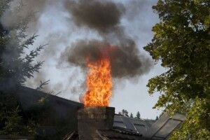 На Горохівщині горіла хата