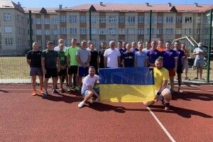 У громаді на Волині зіграли у футбол і зібрали понад 15 тисяч для 14 ОМБр