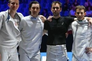 Українські шпажисти вибороли «бронзу» на етапі Кубка світу