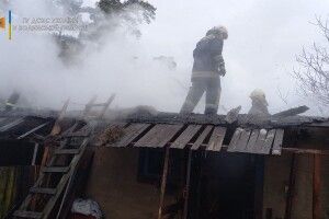 Учора загасили дві пожежі в Луцькому районі – горіли господарські будівлі