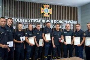 За роботу в умовах війни відзначили волинських рятувальників 