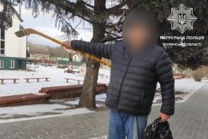 Волинянин ваштував дебош у медзакладі (Фото)