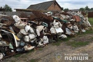 3 тонни металобрухту: на Волині поліцейські закрили незаконну металоскупку