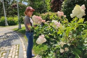 Обрізає кипариси «спіралькою»: показали, як Марина Порошенко лазить по деревах (Відео, Фото)