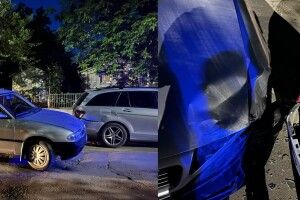 У Луцьку п'яний водій в'їхав у припарковану автівку