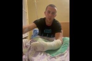 «Слава Україні! Дякую ЗСУ, що взяли в полон»: окупант, в ранах якого завелися хробаки, звернувся до українських захисників (Відео)