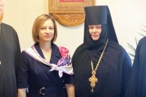 Міністерка відкривала притулок в монастирі, настоятелька якого говорила про «громадянську війну в Україні» (Відео)